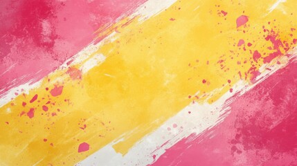 Poster - Abstract Colorful Paint Splatter