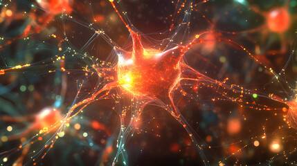 Wall Mural - abstract digital data background. can be used in the description of network abilities, technological