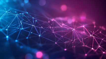 Wall Mural - abstract digital data background. can be used in the description of network abilities, technological