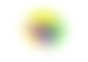 Fototapete - transparent blur gradient circle