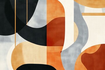 Abstract geometric art background. Wall decoration, wallpaper, posters, cards, murals, carpets, paintings, prints