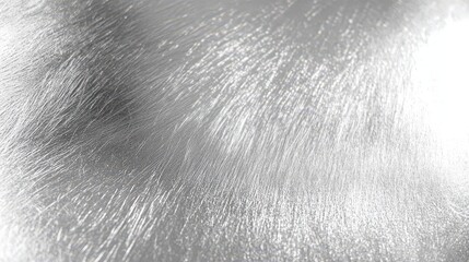 Wall Mural - Shimmering Silver Foil Texture Background