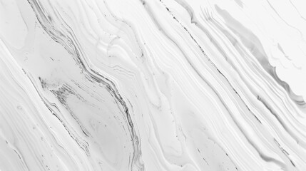 Poster - Abstract White Marble Background with Fluid Patterns