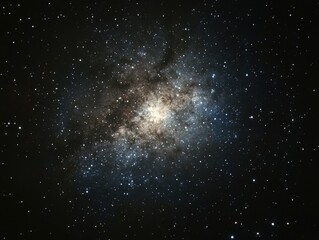Wall Mural - galaxy with central star