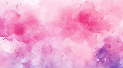 Wall Mural - soft light pink watercolor background illustration with subtle brushstroke texture, ideal for elegan