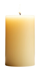 Wall Mural - PNG A candle illuminated simplicity cylinder.