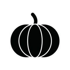 Canvas Print - pumpkin logo icon