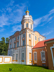 St. Petersburg, Russia, July 9, 2024. Buildings Architecture Alexander Nevsky Lavra