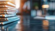 © Shutter2U - A stack of documents on a desk, representing a busy work environment.