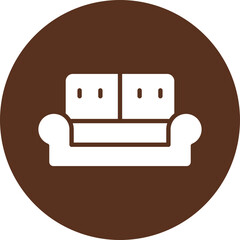 Poster - Sofa Icon Design