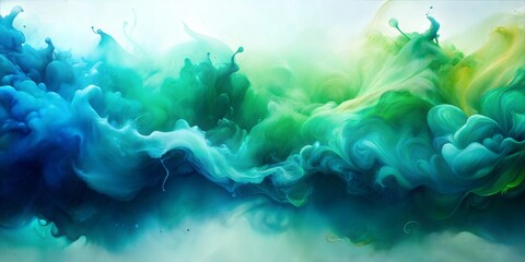 Canvas Print - abstract colorful fractal background