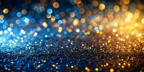 Canvas Print - abstract holiday bokeh background