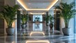 © aulia - Modern Hotel Lobby Interior