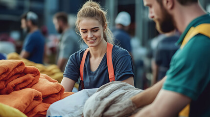 volunteers support disaster relief efforts with care
