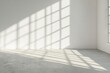 © Outkast - Window Light Casting Geometric Shadows on a White Wall and Floor
