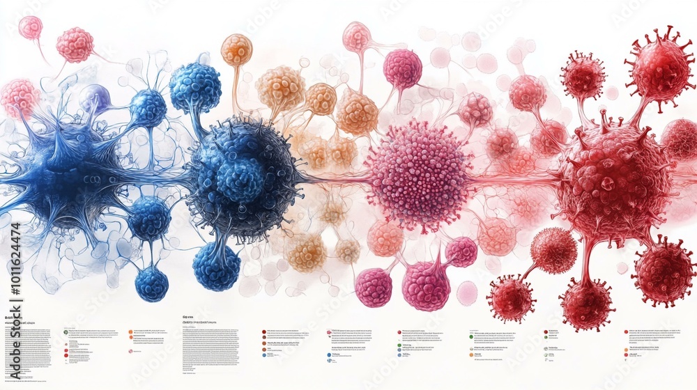 an A diagram showing the process of T cell activation and ...