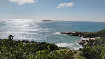 view of the coast of the sea