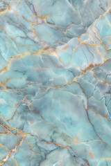 Detailed texture of blue marble with golden veins. Perfect for luxury interior design, upscale wall coverings, sophisticated decor elements, and more.