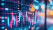 © Naturalis - Dynamic Financial Market Data Display with Colorful Bokeh Lights