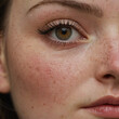 © Alexandr - Extremely close up portrait of a young woman