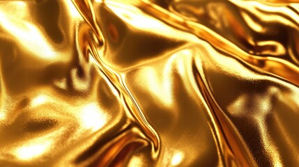 Polished Gold Texture for Opulent Metallic Backgrounds and Luxurious Designs