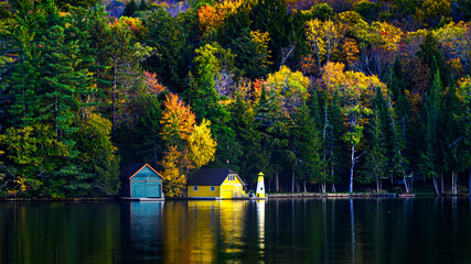 Wall Mural - Autumn in the Adirondacks in NY State.