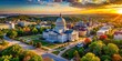 Discovering the Capital of Missouri: A Scenic View of Jefferson City and Its Landmarks