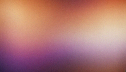 Wall Mural - and background with color gradient wave design copper, smoky purple, sandy brown. smooth noise glow 