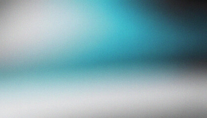 Wall Mural - blurred colors with noise texture effect cyan, grey, white, black. dynamic wave pattern with bold gr