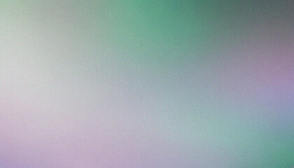 Wall Mural - grainy gradient background glowing backdrop pale lilac, emerald green. elegant 3d header with retro 