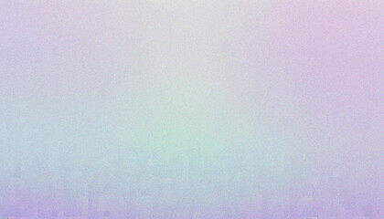 Wall Mural - grainy gradient background glowing color wave on backdrop pale lilac, mint green. sleek gradient ban
