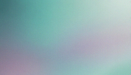Wall Mural - grainy gradient background glowing noise texture banner header backdrop design pale lilac, mint gree