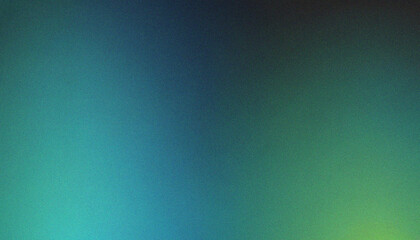 Wall Mural - green, blue, black color wave noise texture banner header cover design. elegant grainy wave with vib