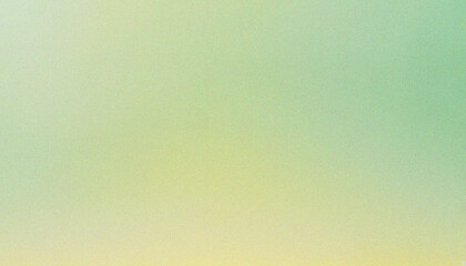 Wall Mural - mint green, light lemon yellow grainy background abstract banner glowing color flow noise texture co