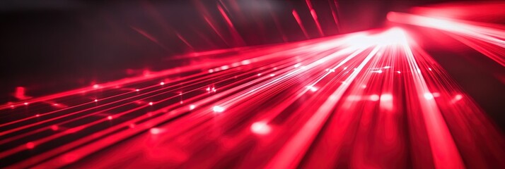 Wall Mural - red lasers, speed lines 