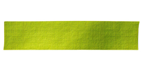 Wall Mural - PNG Green yellow stripe adhesive strip white background accessories rectangle.