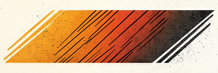 Poster - Abstract gradient background with diagonal lines