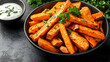 © MAN - Crispy Baked Sweet Potato Fries Photo