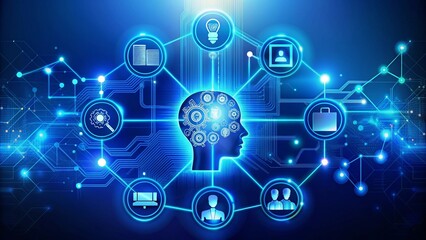 Digital Brain - AI Concept