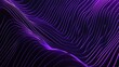 © ellisa_studio - Abstract Purple  Wavy Lines