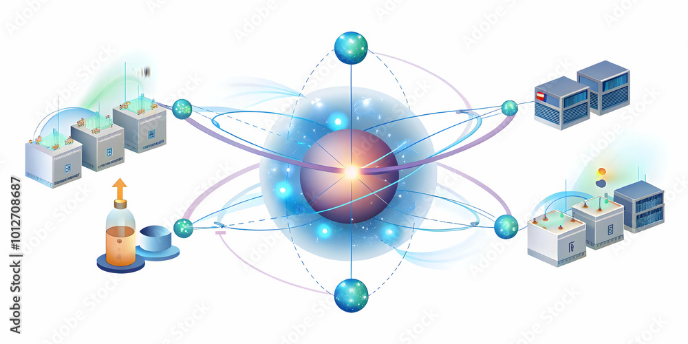 Flat Quantum Entangled Supply Chain Concept: Close-Up on Quantum ...