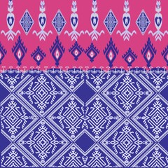  Seamless pattern and Thai pattern.