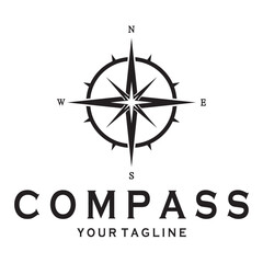 Wall Mural - compass icon isolated on background.modern flat compass pictogram,business,marketing,internet concept.trendy simple vector symbol for websitedesign or button to mobile app.logo illustration.