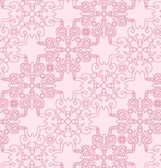 seamless pattern with flowers