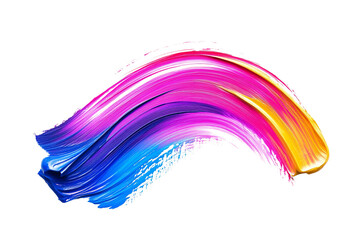 Aufkleber - Colorful swirl of paint, creating a vibrant and dynamic visual effect on a black background.
