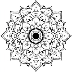 Mandala. Round Ornament Pattern