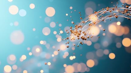 Wall Mural - a close up image of a particle interaction in a feynman diagram, showcasing the theoretical framewor