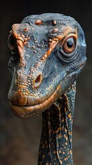 Poster - Close-Up Portrait of a Prehistoric Dinosaur