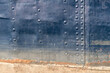 © Björn Wylezich - riveted hull of an old ship for background use