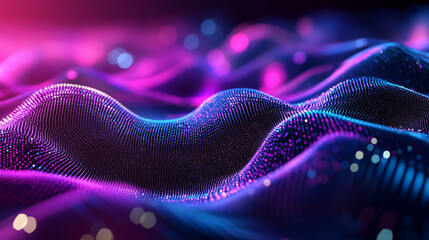 Canvas Print - ultra futurist tech abstract background. generative ai